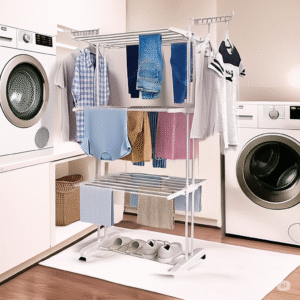 3-Tier Foldable Cloth Drying Stand